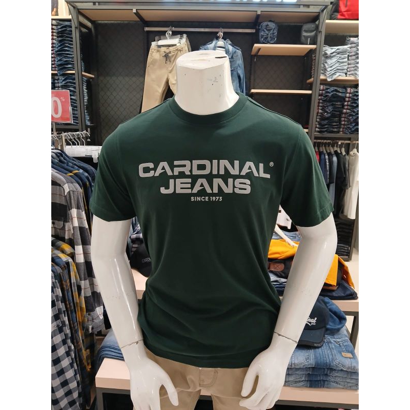 KAOS TSHIRT CARDINAL PRIA ORIGINAL BISA COD HIJAU TUA TERBARU