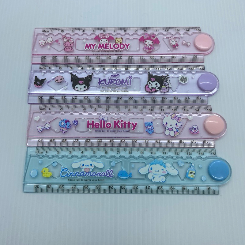 

Penggaris Lipat / Penggaris Sanrio / Penggaris Anak Sekolah Kuliah Kantor / ATK Anak Sekolah / Ruler Sanrio / Penggaris Kuromi Melody lucu