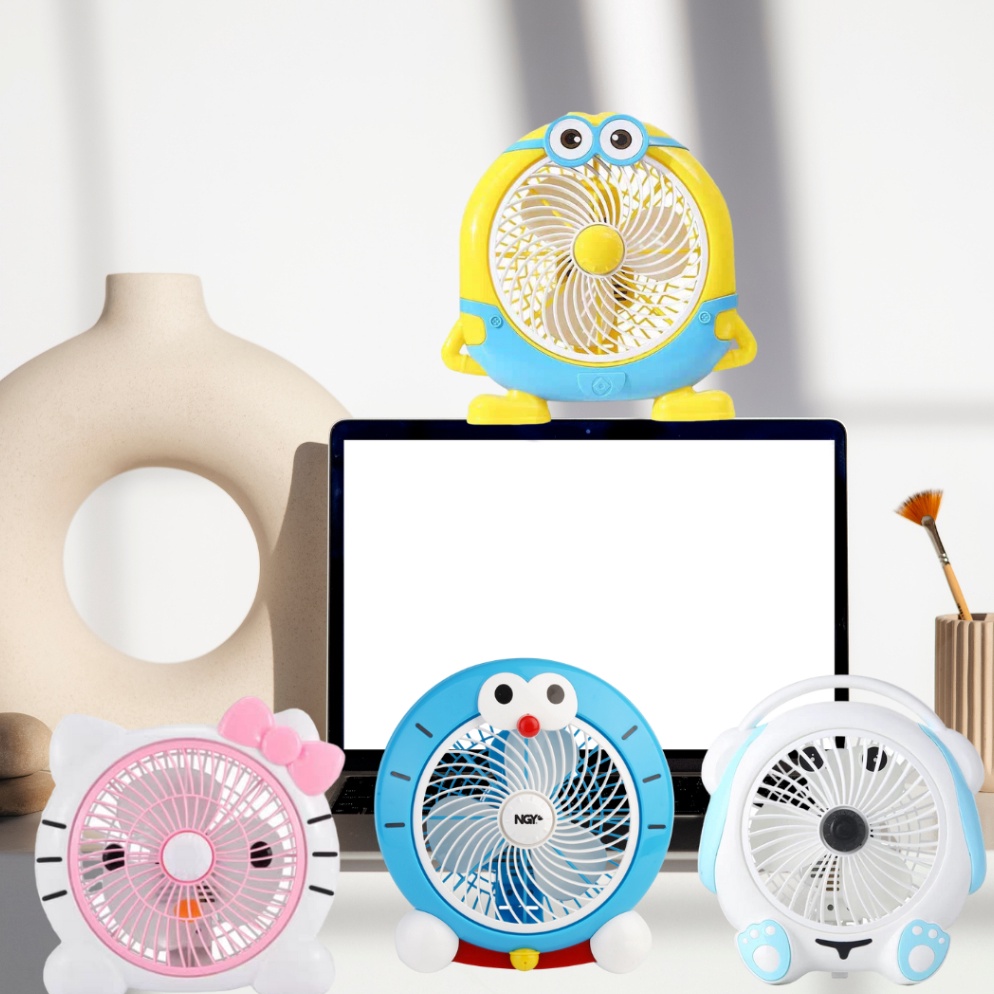 KODE C69U Kipas Angin  Kipas Meja  Kipas Angin Besar Karakter  kipas unik  kipas portable