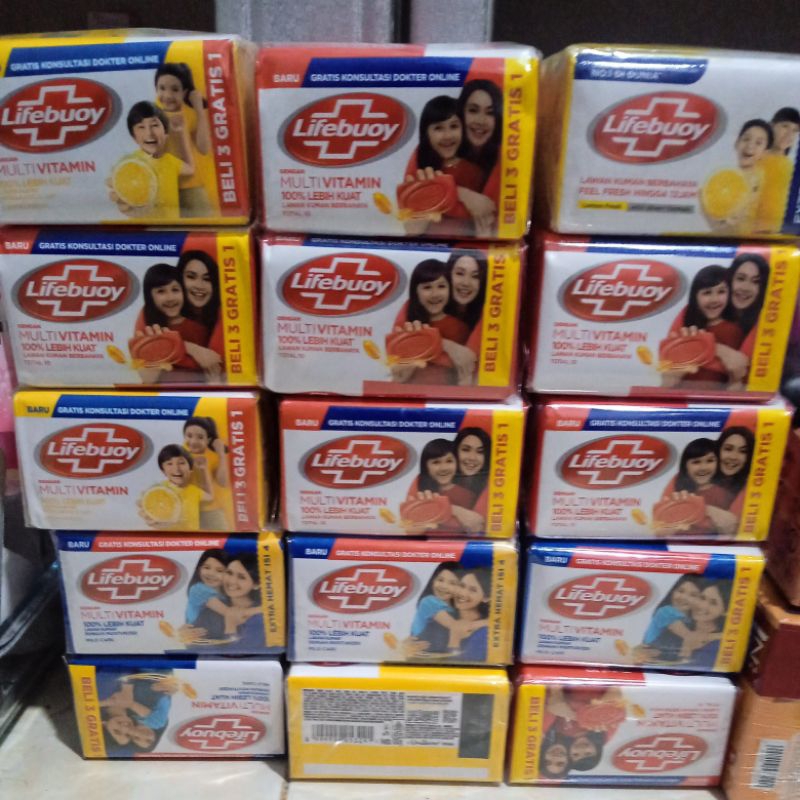 lifeboy batang 100 gram paket isi 4 pcs