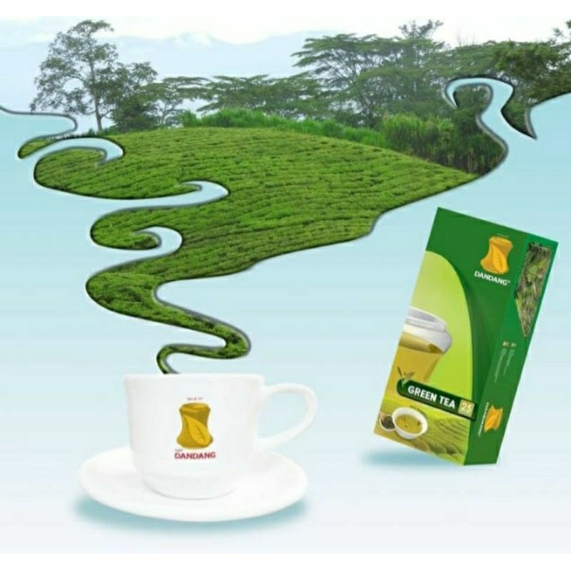 

teh dandang Greentea box isi 25 teh celup[teh kesehatan]