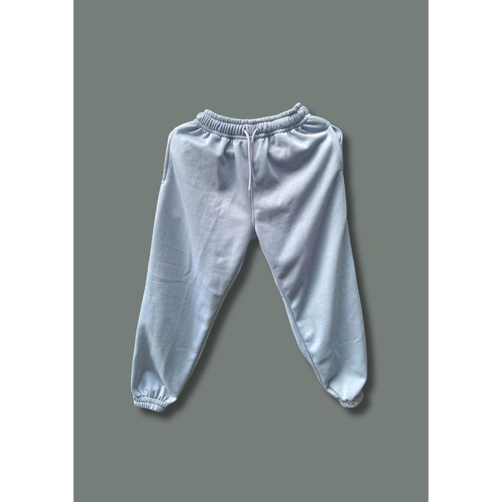 Jogger Pants Pria/ Wanita/ Bahan Katun Flecee Tebal/ Jogger Polos