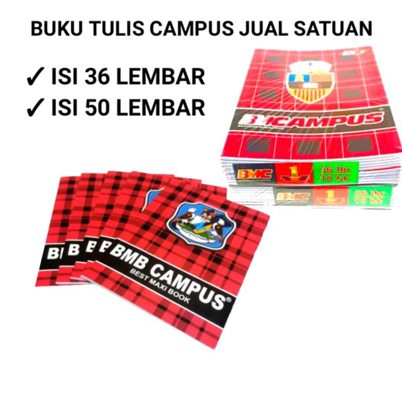 

BUKU TULIS CAMPUS JUAL SATUAN