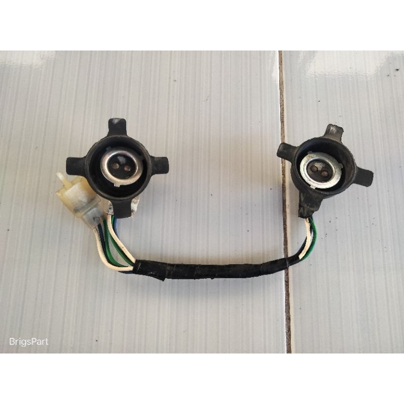kabel soket fiting lampu depan honda supra x 125 batman original