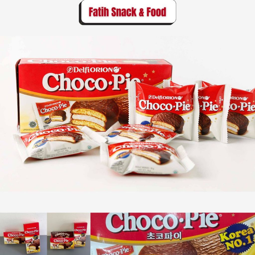

Delfi Orion Choco-Pie / dark choco pie isi 6 - 180 gr