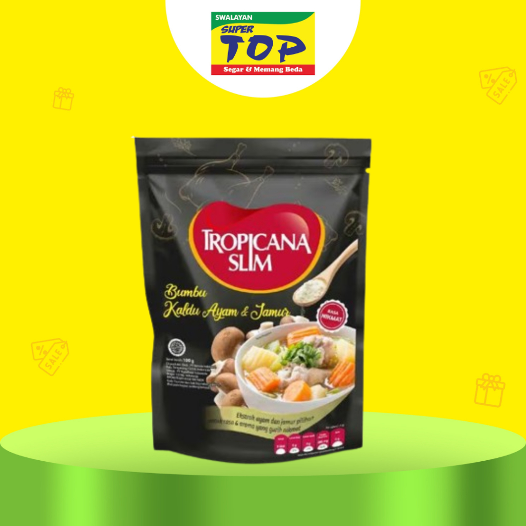 

~TOP~TROPICANA SLIM KALDU AYAM JAMUR 100G