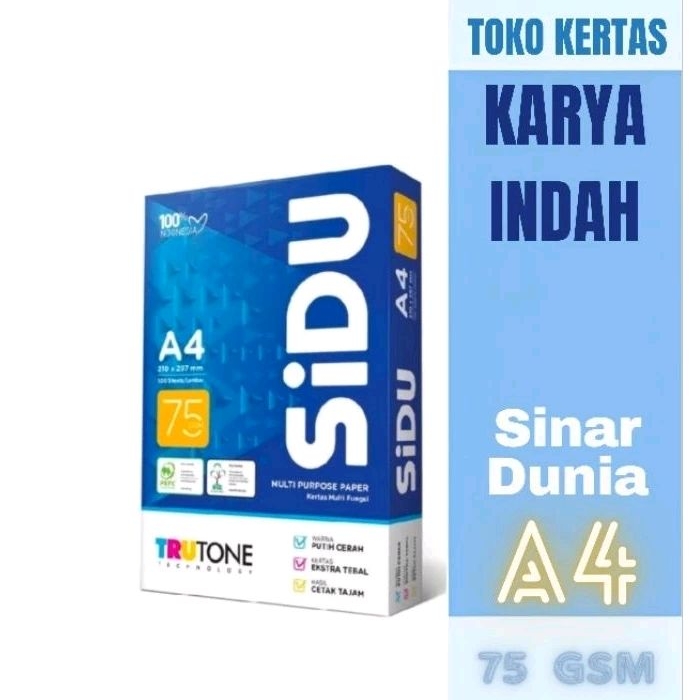 Sinar Dunia Sidu 75 GSM A4/ F4