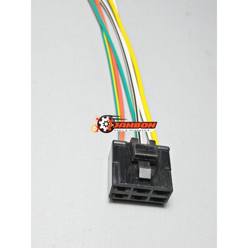 Soket Stop Lamp Lampu Rem Belakang Female Truk Mitsubishi Colt Disel Canter