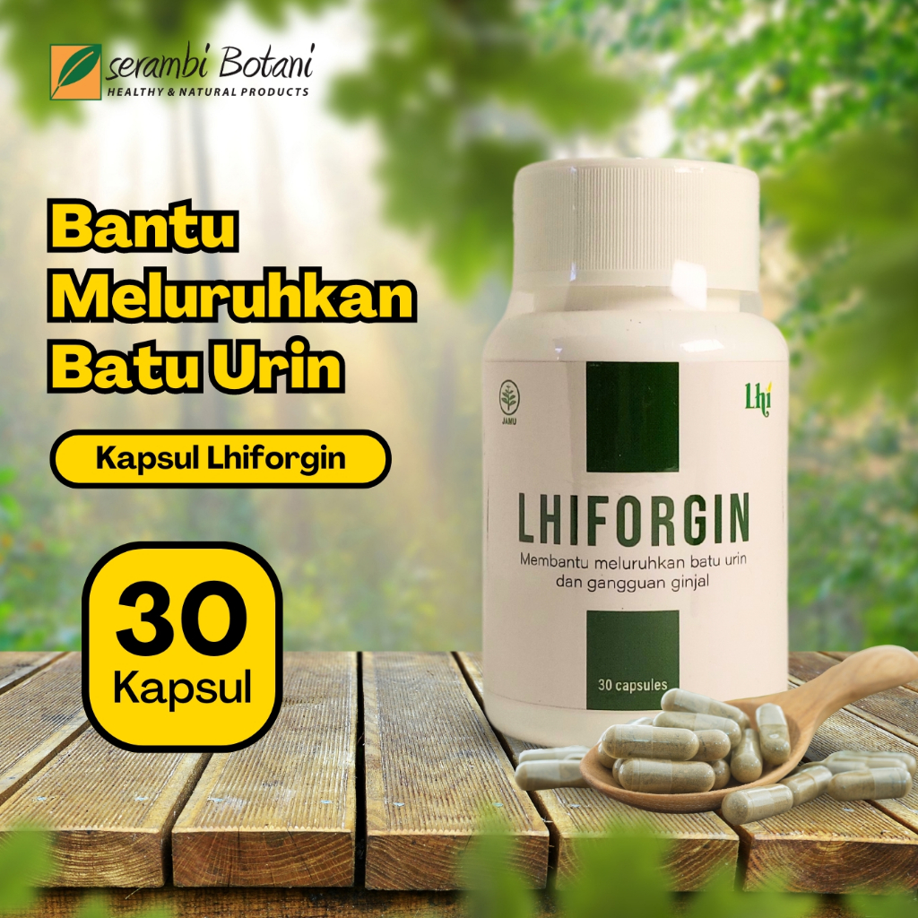 Kapsul LhiforGin - Membantu Mengobati Batu Ginjal