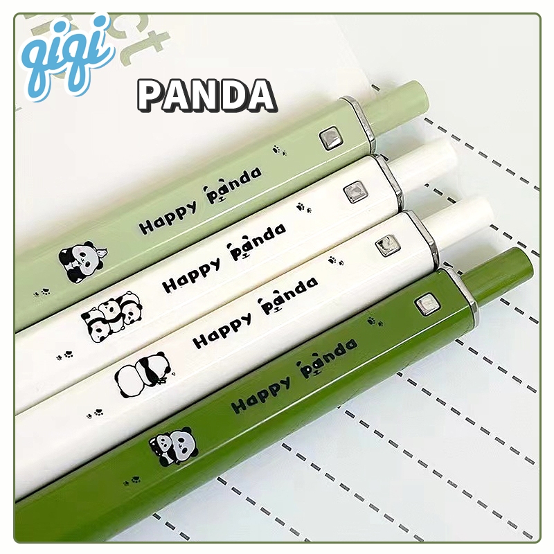 

Gel Pen Pulpen Pena 0.5MM Hitam Pena Gel PANDA LUCU 0.5mm Aesthetic Pen - Qiqi Treasure