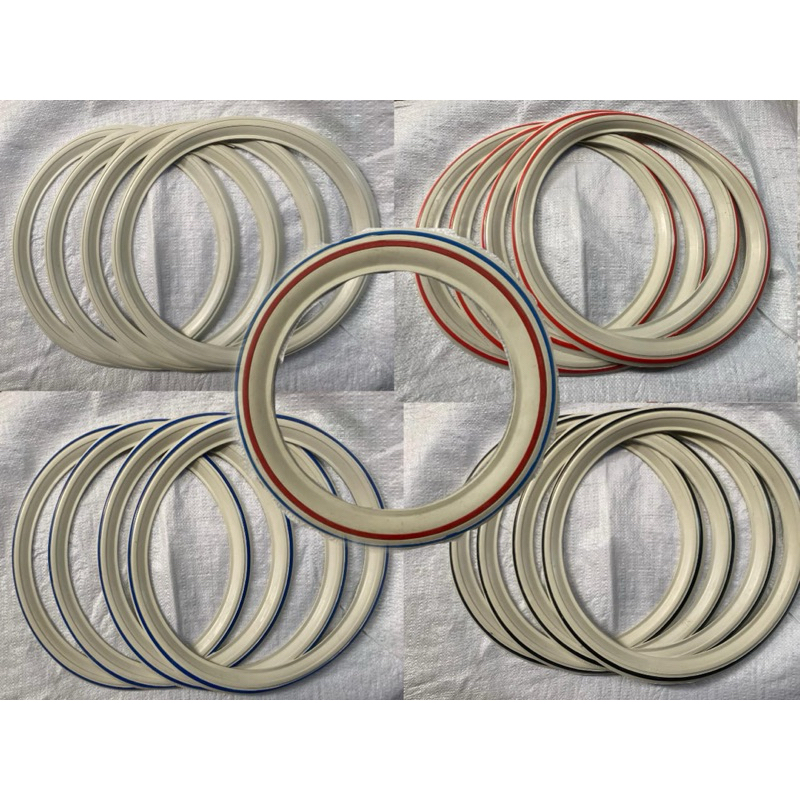 lis ban motor yamaha mio / honda vario honda beat. list ban/white wall ring 14