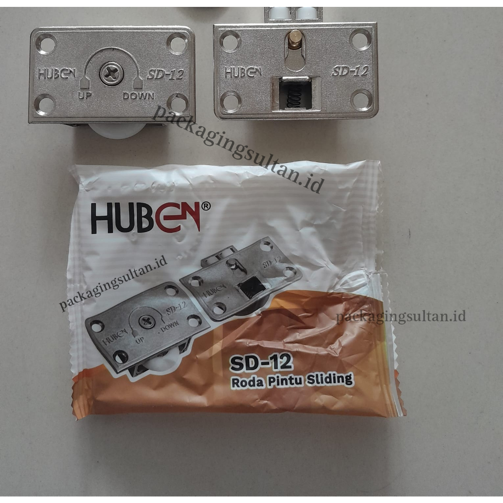 Roda Sliding SD12 SD-12 SD 12 Huben / Roda Sliding Rel Aluminium HUBEN SD02 U dan M / Roda SD12 - Ro