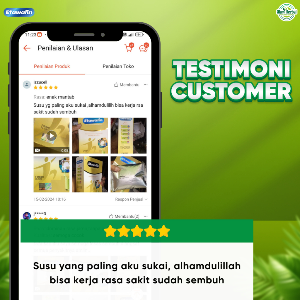 

Etawalin Susu Kambing Etawa Solusi Nyeri Tulang Dan Sendi 100% Asli Original 1 Box