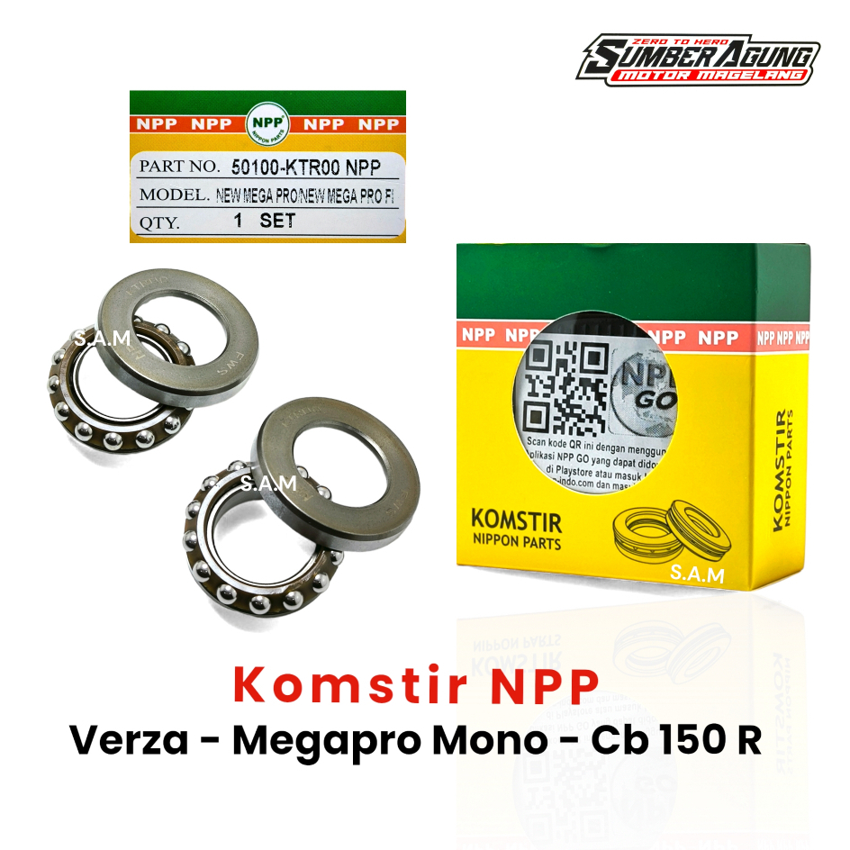 KOMSTIR SET MEGAPRO NEW MONO VERZA CB CB150R OLD LED K45 ORIGINAL NPP 50100-KTR00