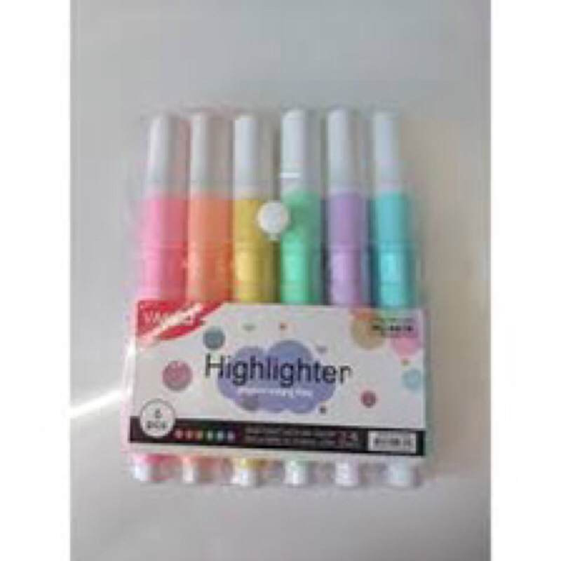 

(6 PCS) STABILO PASTEL VANCO HL-6610 / HIGHLIGHTER isi 6