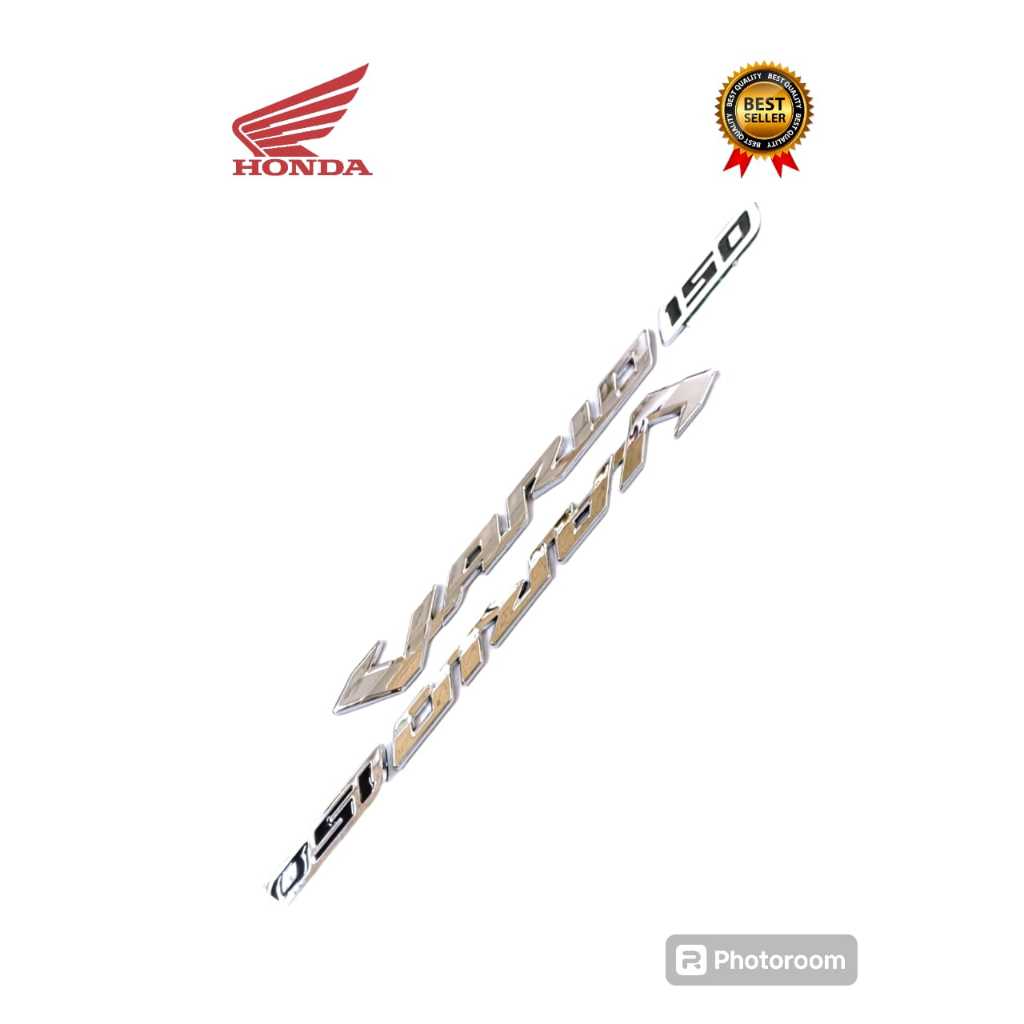 EMBLEM VARIO 150 TIMBUL 3D / LOGO VARIO 150 TIMBUL SET KANAN KIRI
