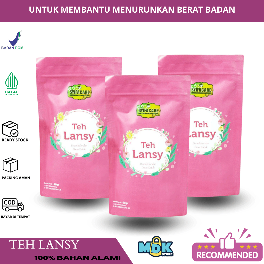 

Teh Lansy Syifacare Teh Celup 100% Bahan Alami Membantu Melancarkan Asi Menyusui ORIGINAL