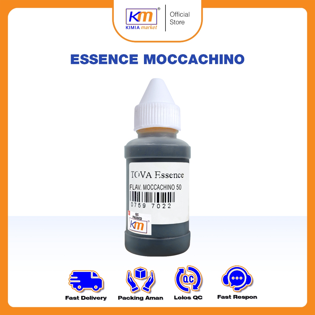 

Essence makanan/minuman TOVA FLavor Mocaccino 50ml Perisa Makanan / Penambah Aroma Cair / Perisa Cair Mocchacino / Essen Mocchacino Makanan/Minuman