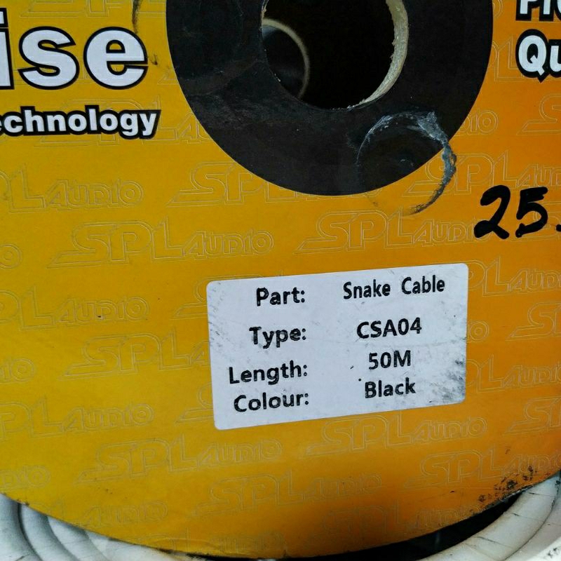 KABEL SPL AUDIO CSA-04 HIGH QUALITY KABEL INPUT SPL ISI 4 JUAL PERMETER