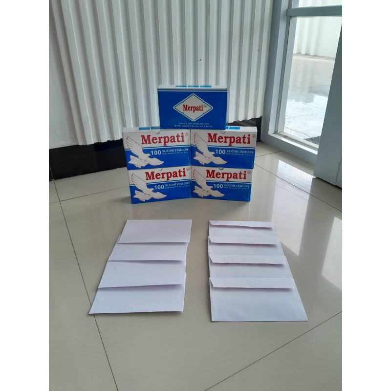 

amplop putih / amplop kecil merpati KIKY isi 100 lembar