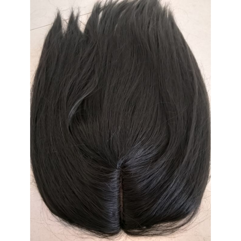 wig penutup kebotakan wanita/ toupee belahan wanita