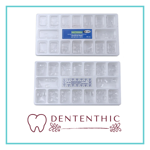 Dental mahkota sementara gigi anak / Crown Transparan Anterior