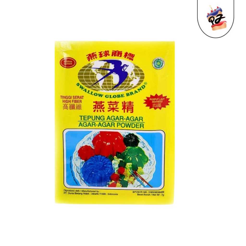

AGAR BUBUK SWALLOW GLOBE MERAH 7 GR