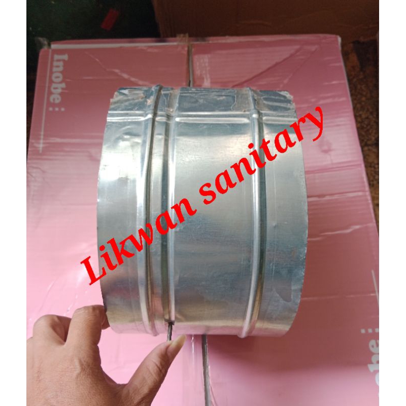 Sok sambungan pipa ducting 8 inch / sok sambungan pipa ducting 8 inch