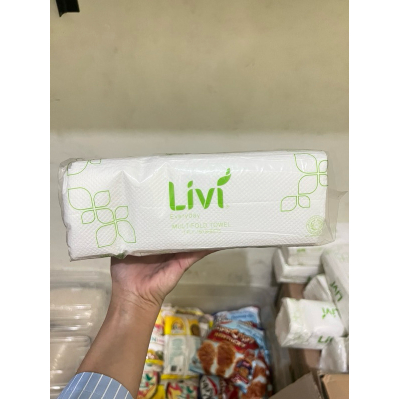 Tissue Livi Everyday Multifold Towel/Tissue Livi