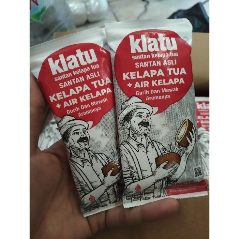 

KLATU SANTAN ASLI KELAPA TUA KEMASAN 65ml / SANTAN CAIR KLATU