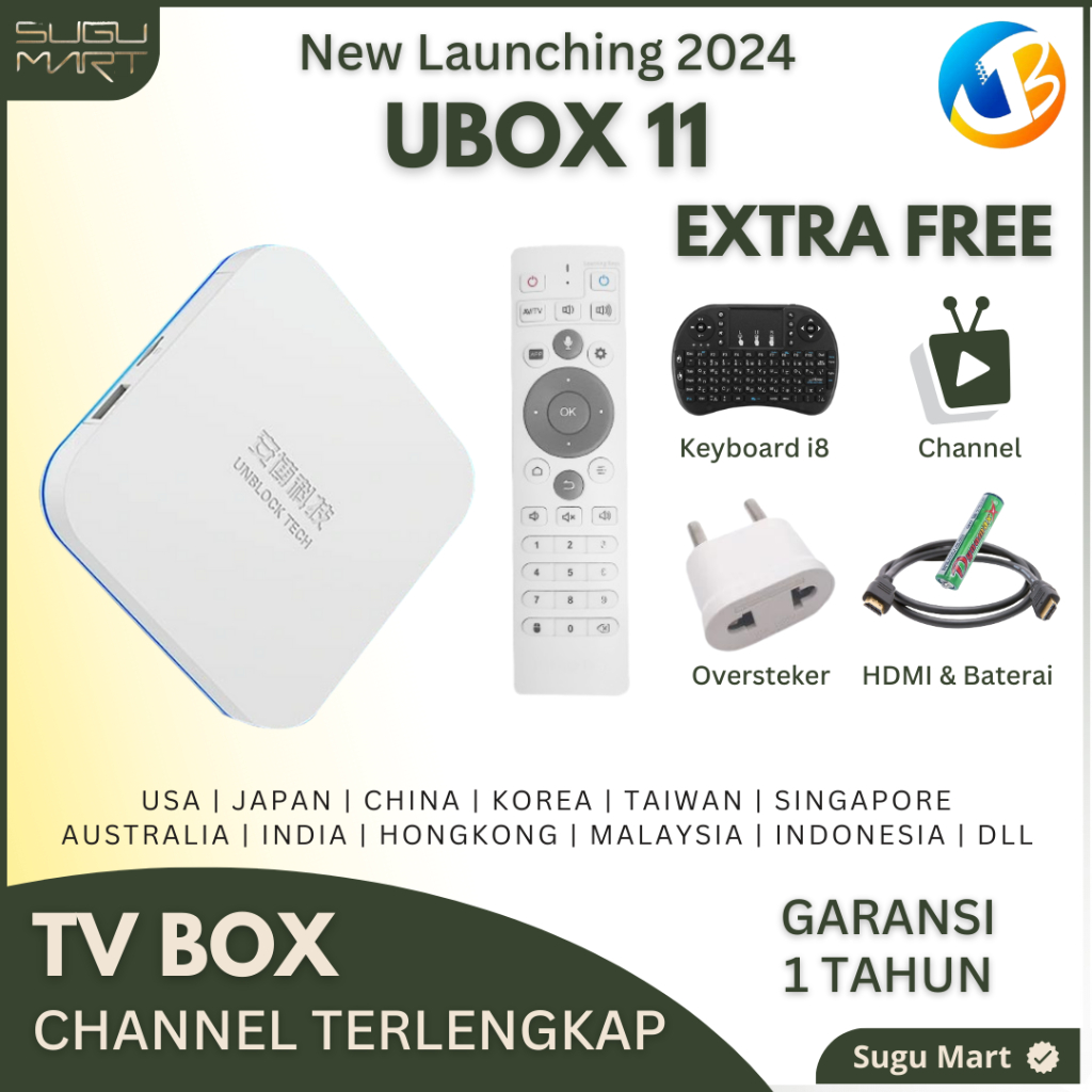 UBOX 11 Pro Max Android 12 Unblock Tech UBOX 11 Generation TV BOX Android 12.0 4GB/64GB Tv Box