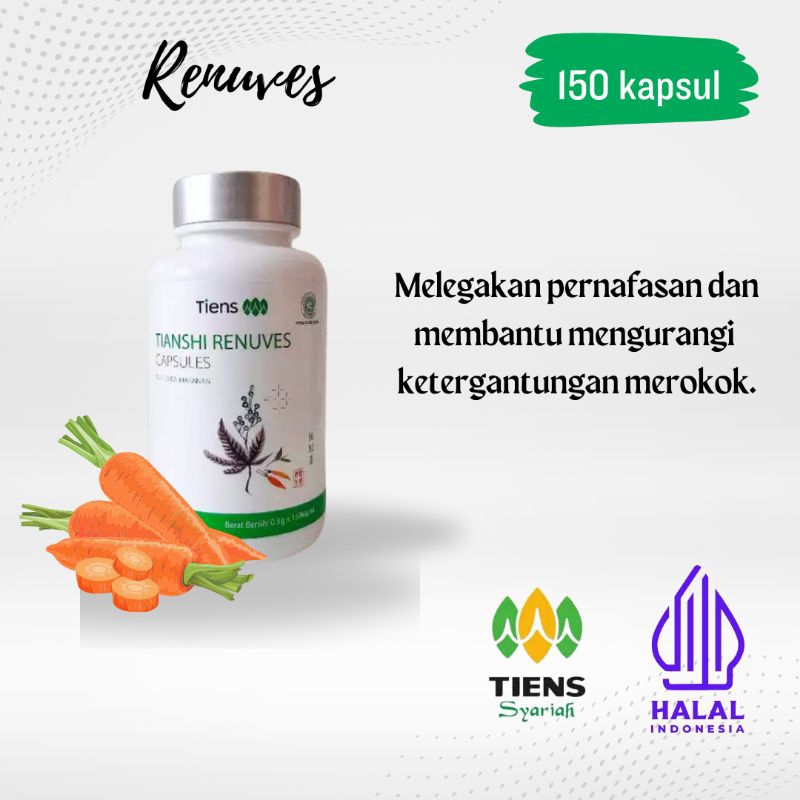 RENUVES TIENS - SOLUSI BERHENTI MEROKOK ALAMI