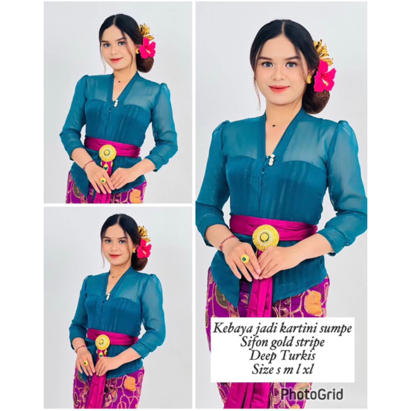 KEBAYA SIFON/KEBAYA SIFON SALJU SALUR EMAS