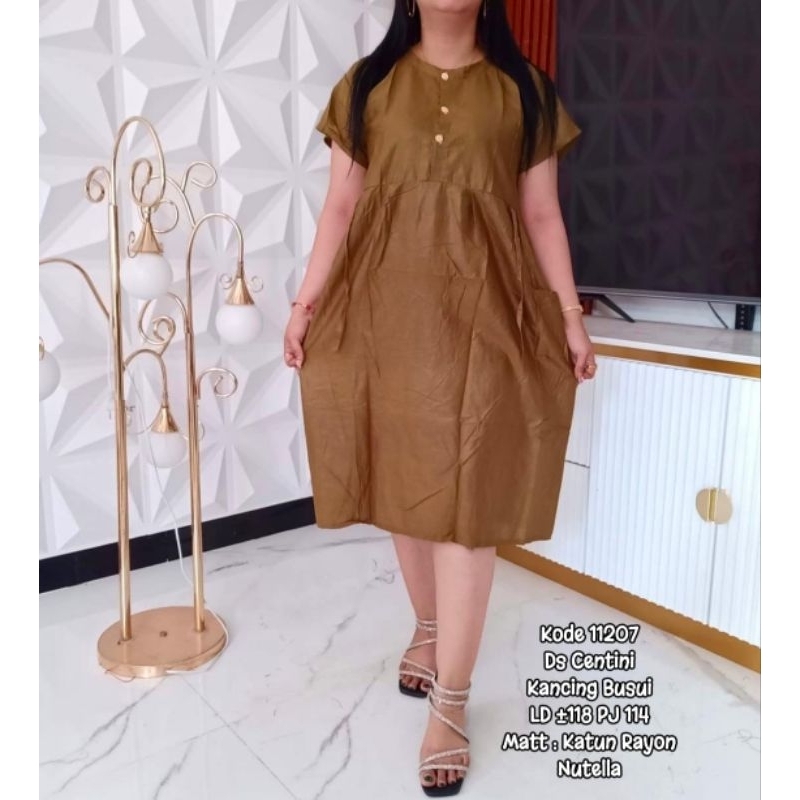 Daster Centini Polos Kode 11207