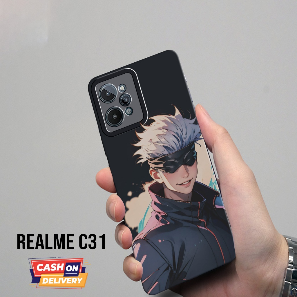 Realme C31 - Softcase Realme C31 - Case Pro Camera Realme C31  - ANIME  Case - Casing Hp - Case Lucu