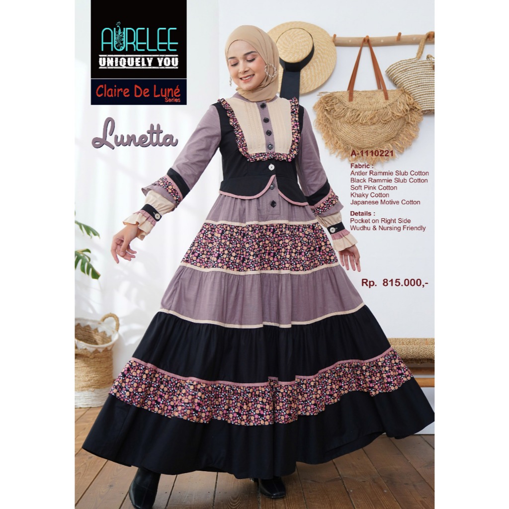 GAMIS DRESS A-1110221 AURELEE