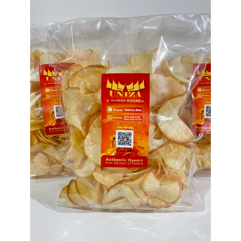 

KERIPIK SINGKONG ORIGINAL | KERIPIK UBI PADANG | SANJAI PUTIH | SANJAI ORIGINAL - UNIZA