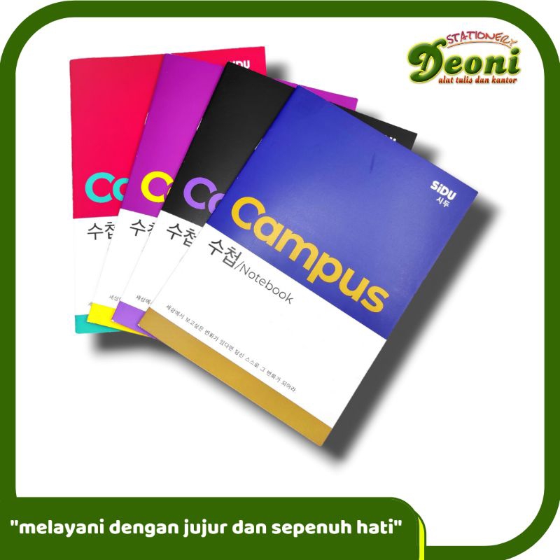

BIGBOSS Buku Tulis Boxy Campus 42 Lembar (1 Pack / 5 Buku)
