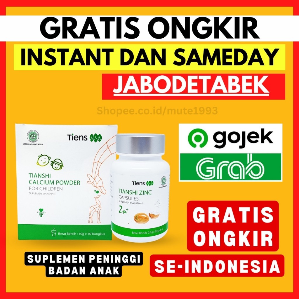 Peninggi Badan Tiens Untuk Remaja & Anak Anak | Suplemen Vitamin Tinggi Badan