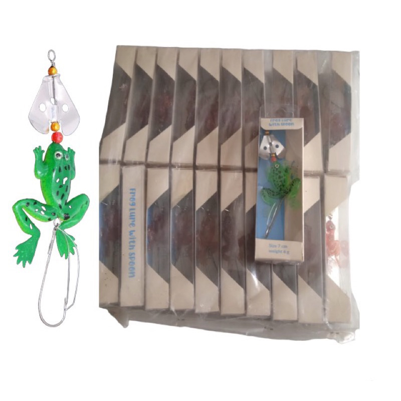 Umpan kodok untuk ikan gabus Rubber softfrog fishing Karet