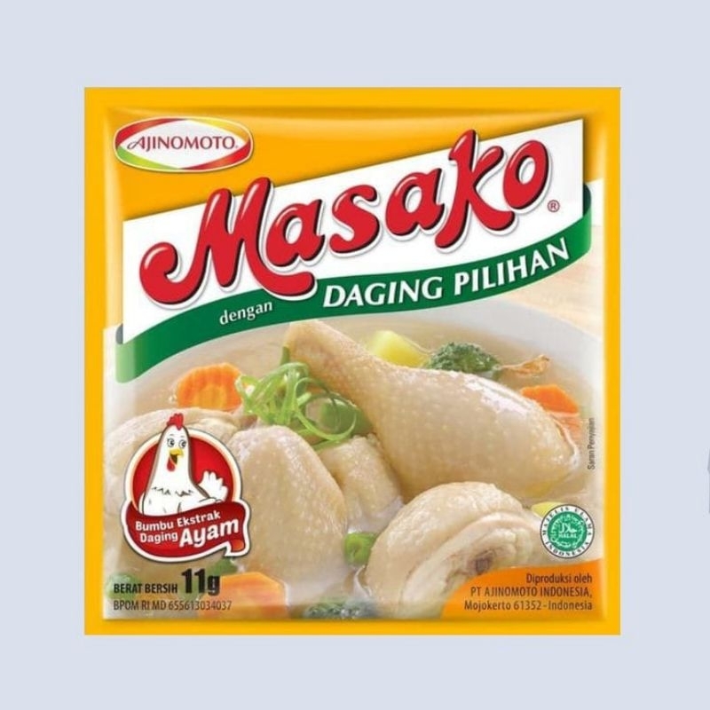 

masako sachet ayam 1renteng