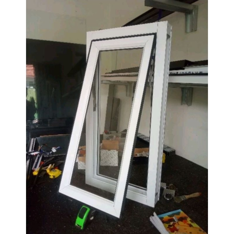 JENDELA ALUMINIUM 40X80 SWING / JUNGKIT
