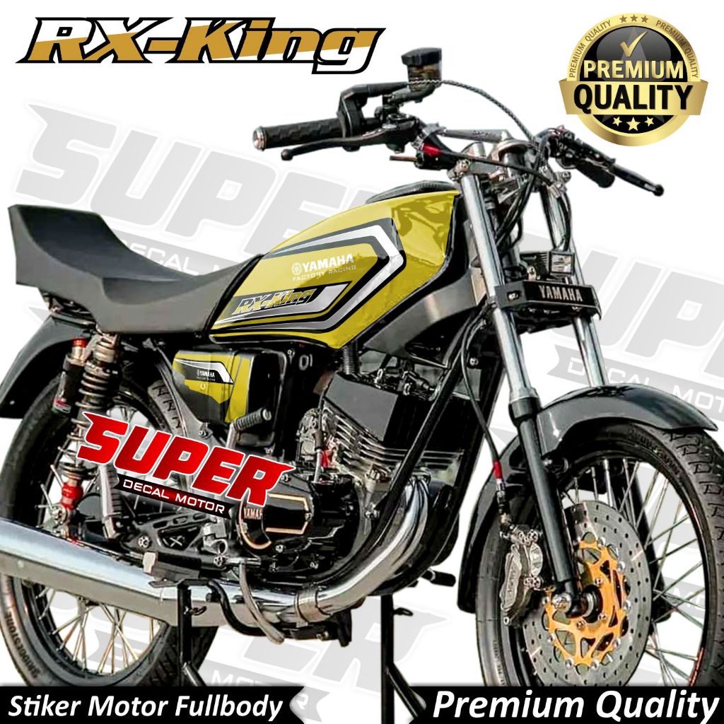 Stiker Decal Motor Yamaha RX King Full Body Variasi RX001