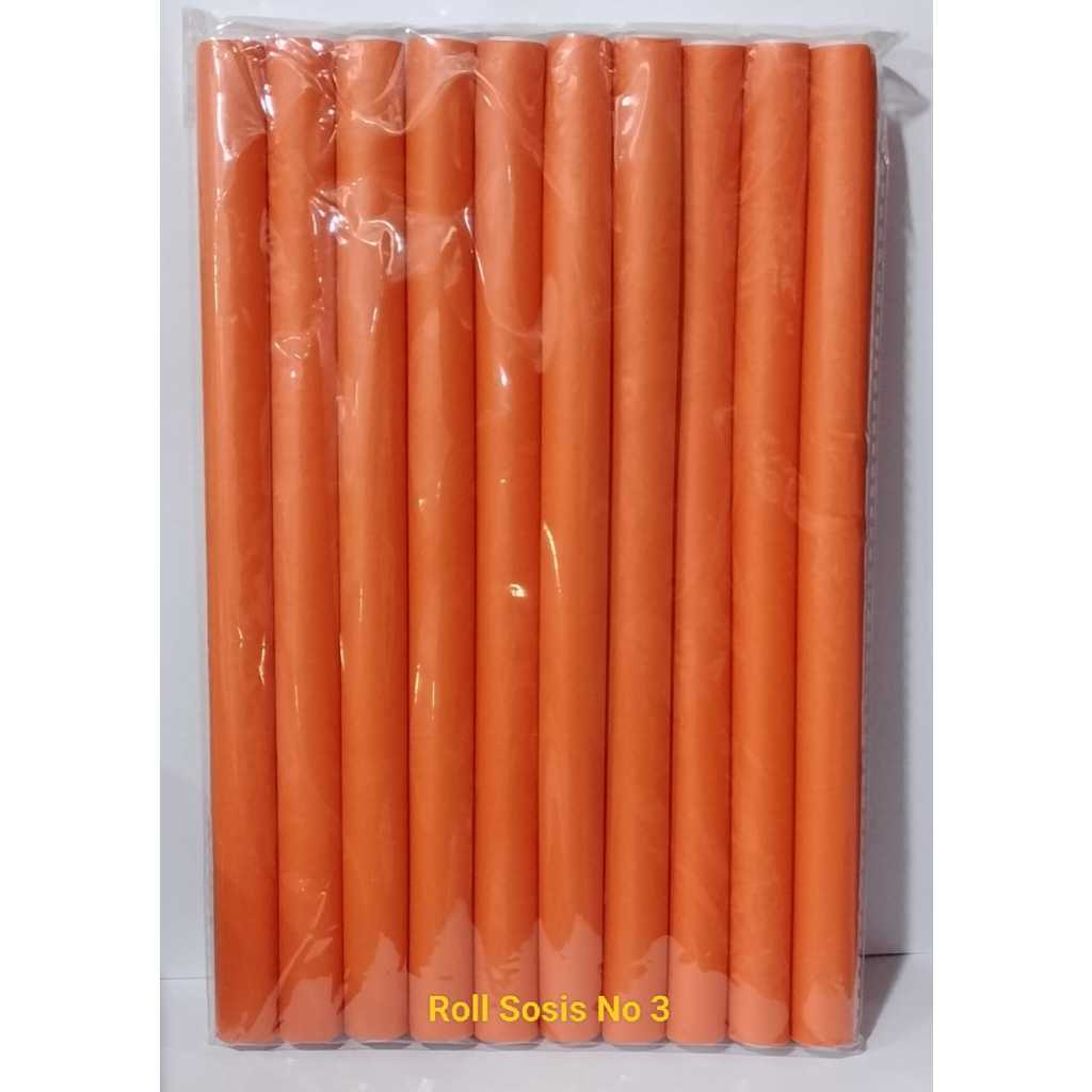 Roll Sosis Rambut pak isi 10 - Roll Keriting Rambut