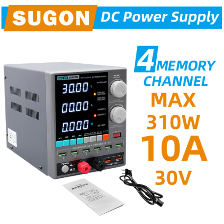 POWER SUPPLY DIGITAL SUGON 3010PM 30V/10A UNTUK HANDPHONE
