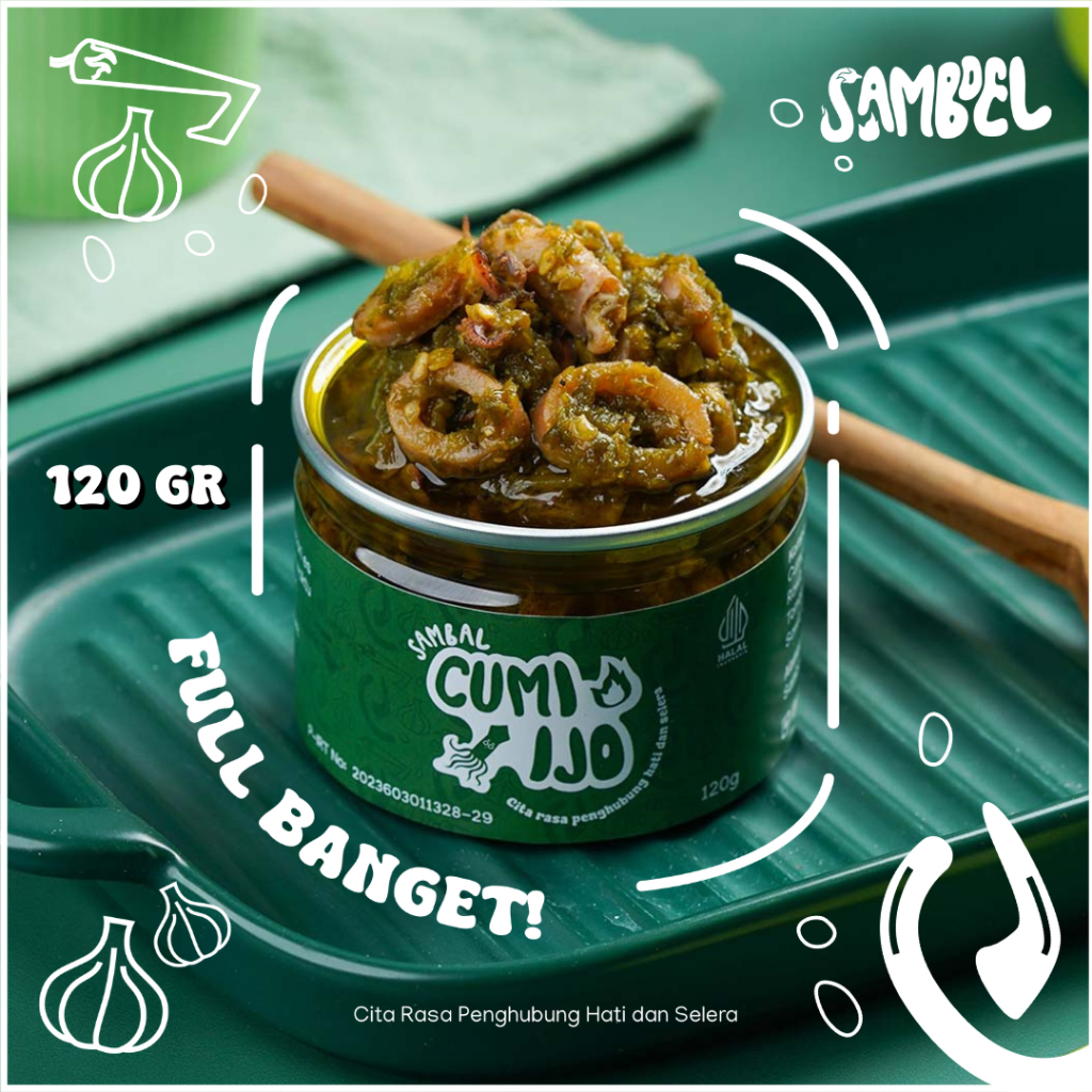 

Samboel - Sambal Cumi Ijo 120gr
