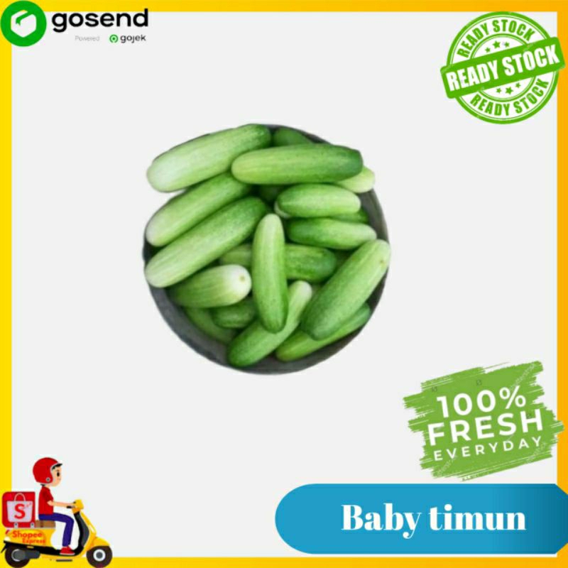 

Timun kecil Lalap / baby timun - sayur segar online Palembang