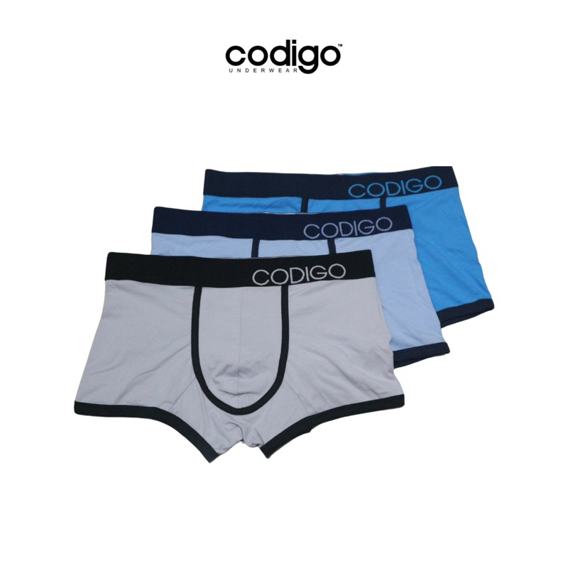 Codigo Zamora - Celana Dalam Boxer Pria CO.06318-C - 3 Pcs