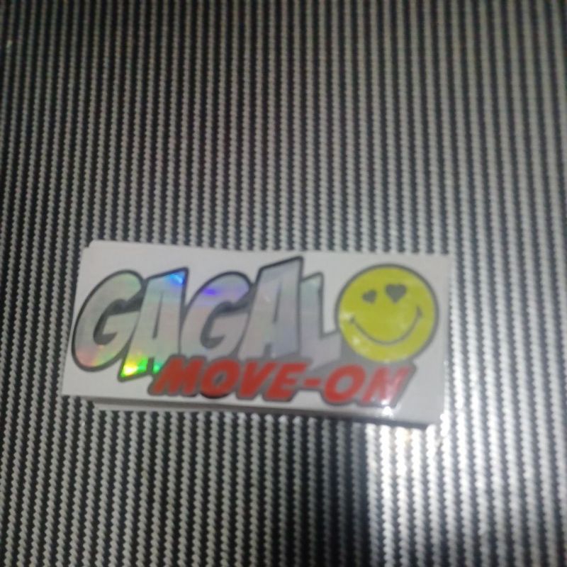 

sticker cutting gagal move on