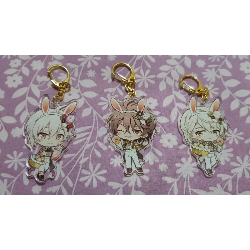 Merchandise Anime Idolish7 Acrylic Key Ring // Key Charm // Gantungan Kunci Ainana // Kujou Ten // N